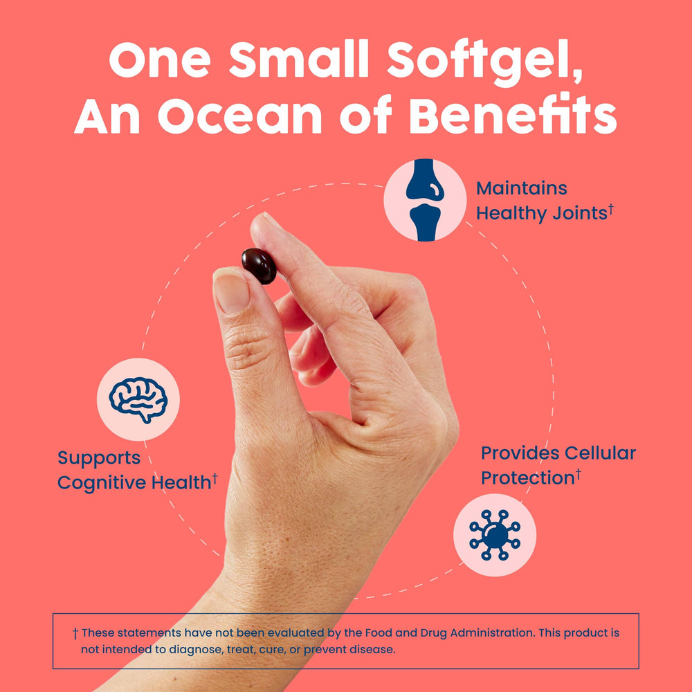 NativePath Antarctic Krill Oil 60-count bottle designed for daily routine