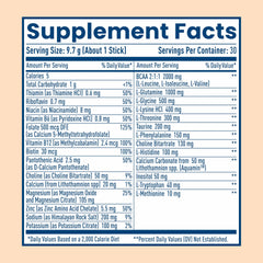 NativePath Hydrate stick pack being torn open for quick, easy mixing.