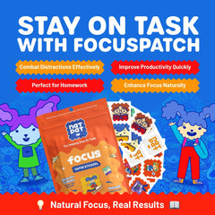 NatPat helps kids stay engaged while studying with a discreet patch.