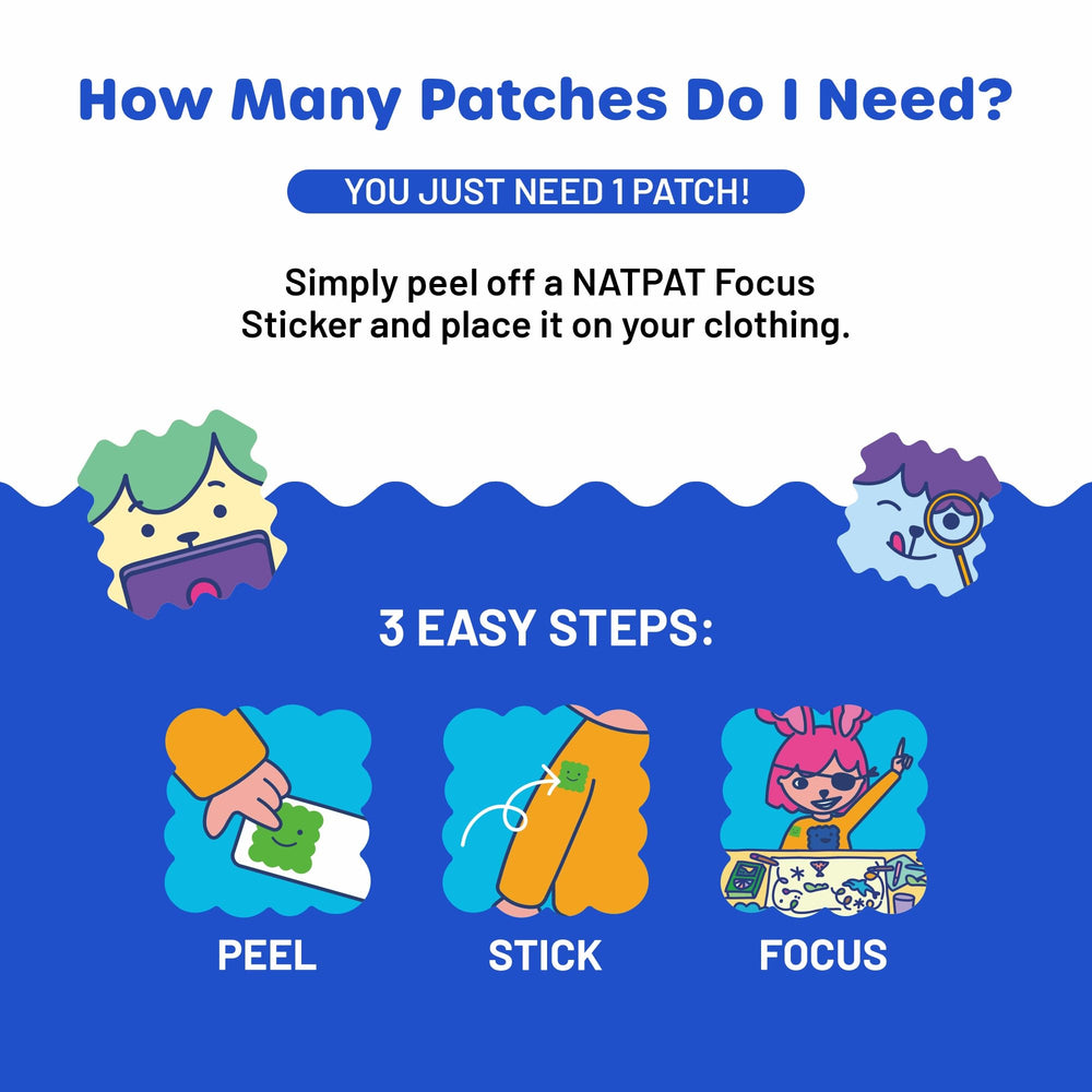 NatPat offers quick calm within 30 minutes of use.