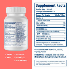 NativePath Antarctic krill oil bottle with label signaling pure wild-caught omega-3 source.