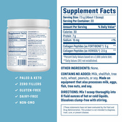 NativePath Fortibone ingredient bottle highlights bone support