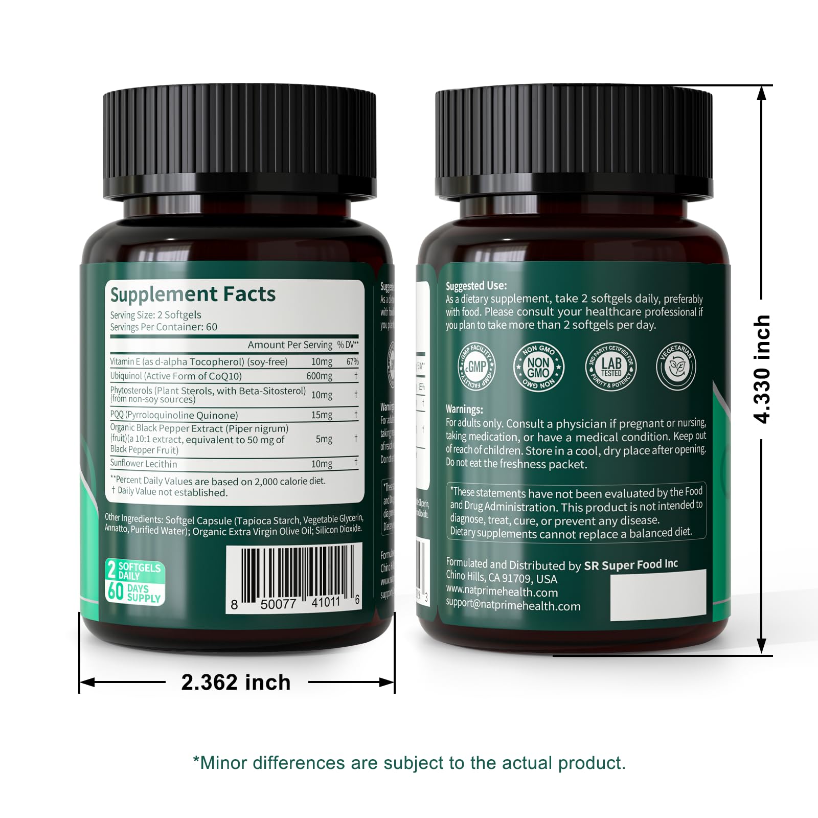 Natprime CoQ10 daily dosage with meal demonstrates convenient wellness habit