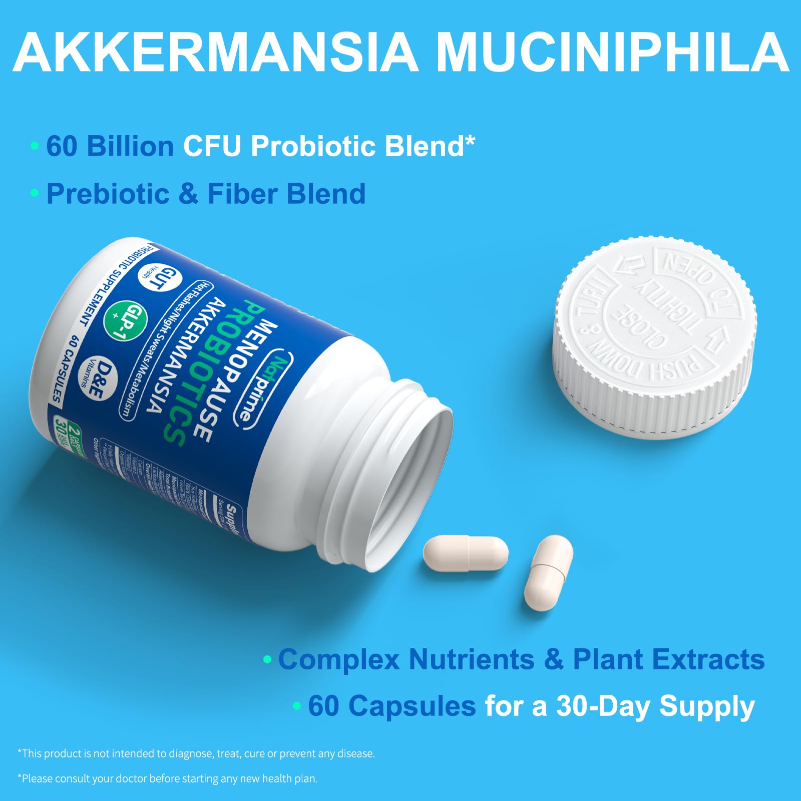 Natprime daily-dose reminder capsules convey consistent use.