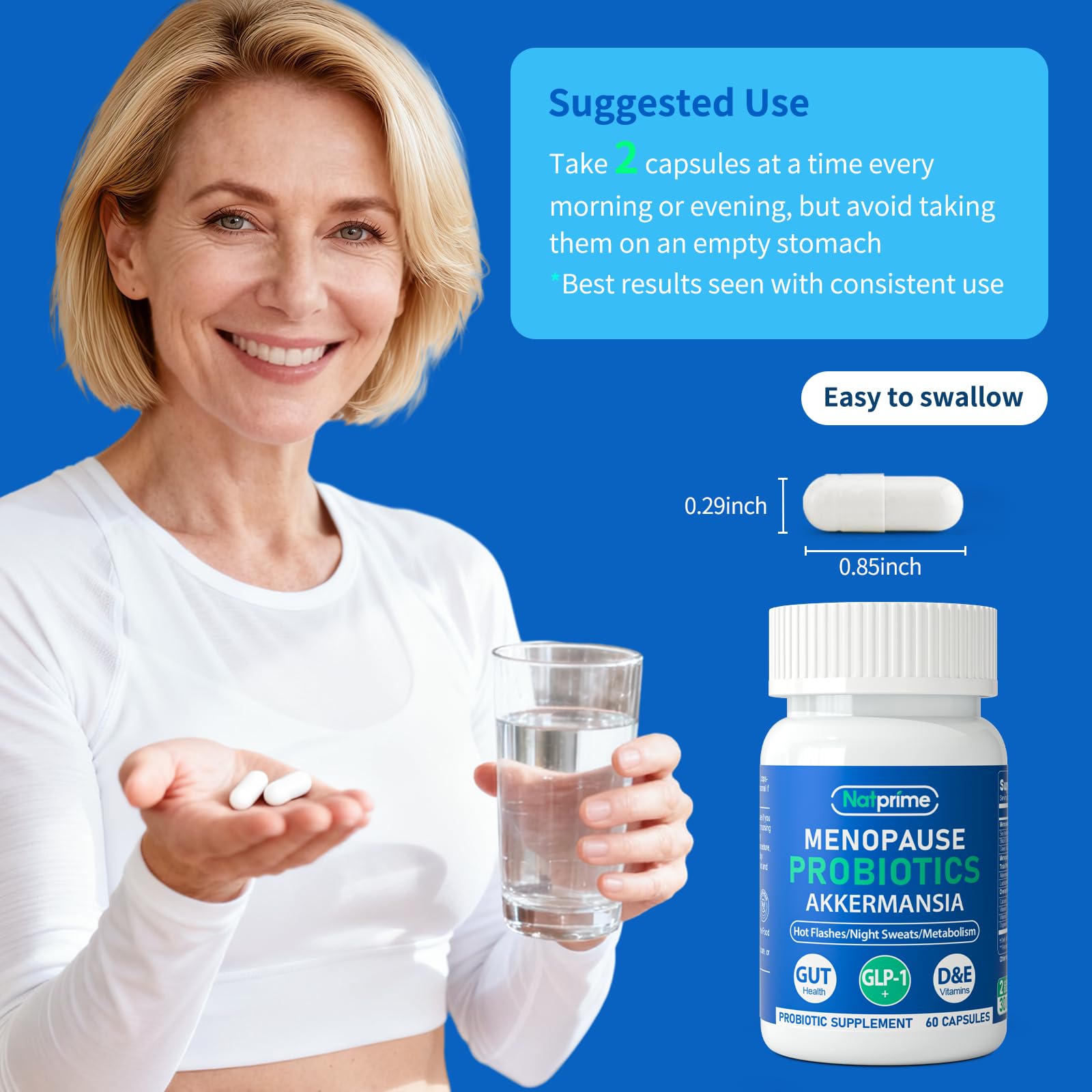 Natprime Green Tea Extract package on bottle hints metabolic support.