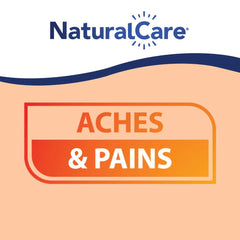 Natra-Bio NaturalCare comprimidos, primer plano para uso nocturno relajante.