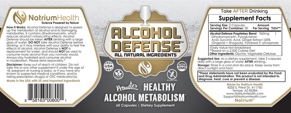 Bottle label highlights pyridoxal 5’-phosphate and key ingredients.