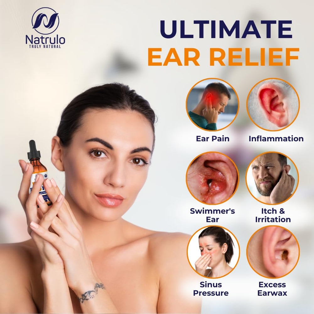 Natrulo ear care packaging highlighting family-friendly solution.