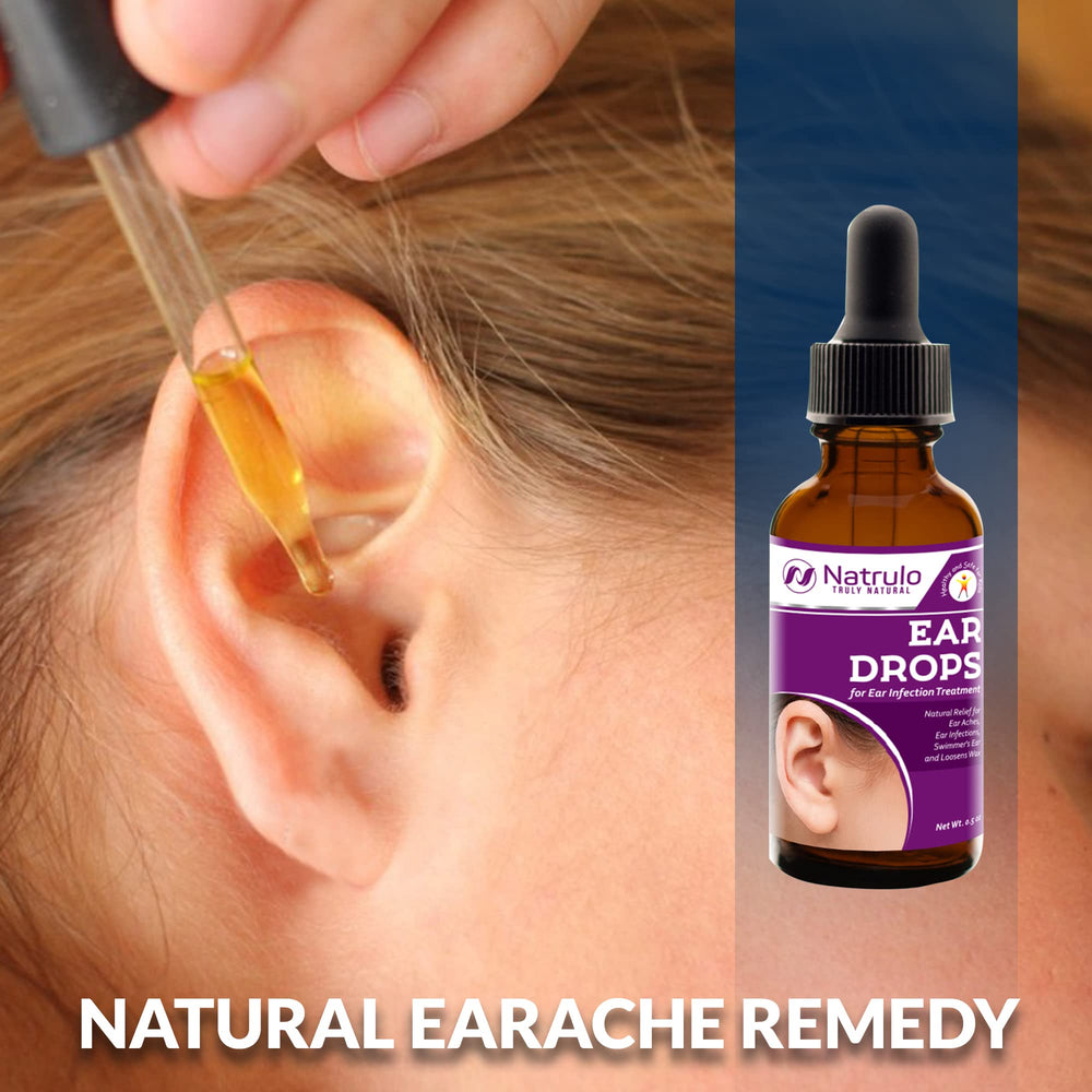 Natrulo warming ear drops for gentler, more comfortable application.