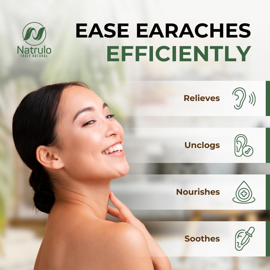 Natrulo baby ear drops for gentle care of infants.