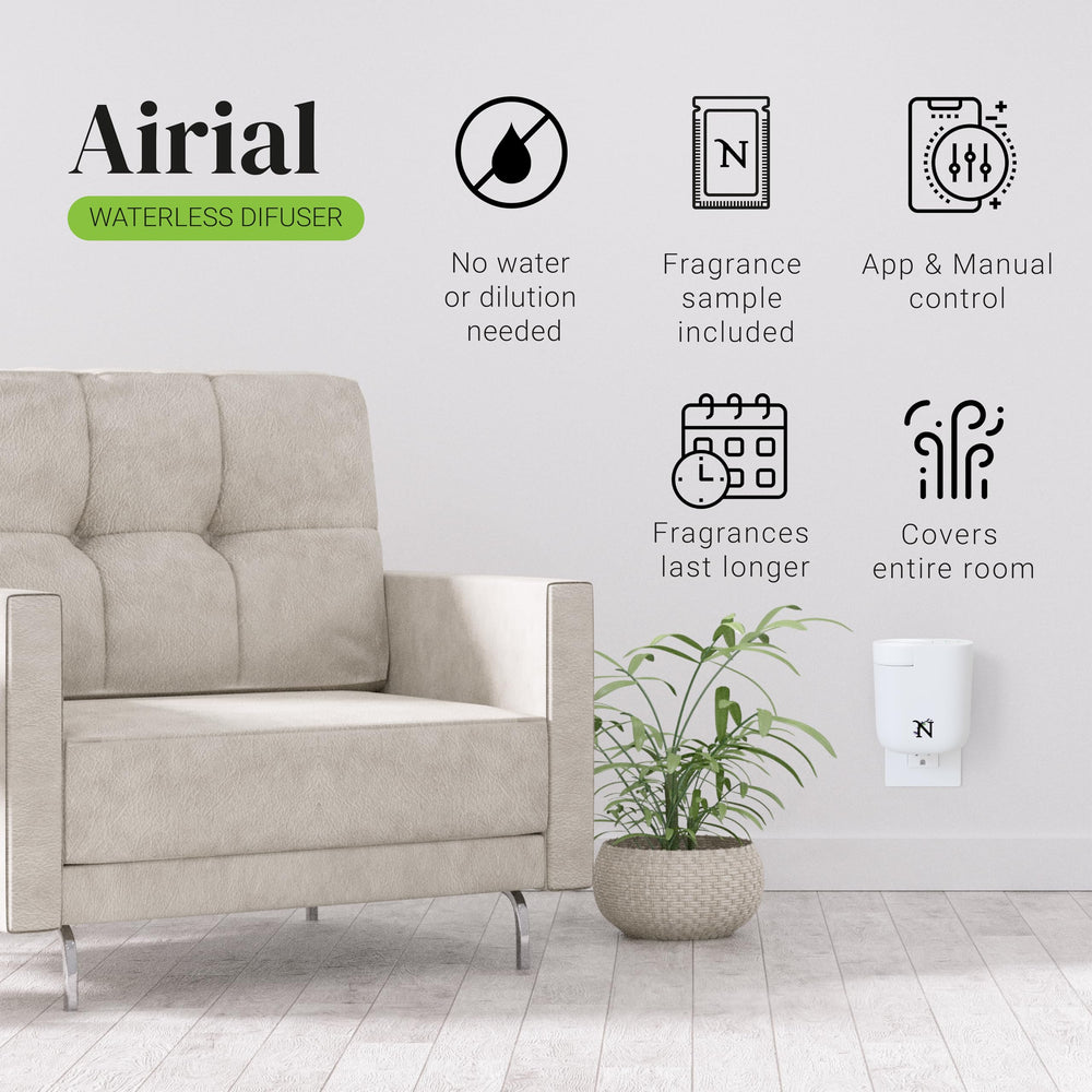 Natscent Airial compact plug-in diffuser design for seamless home fragrance