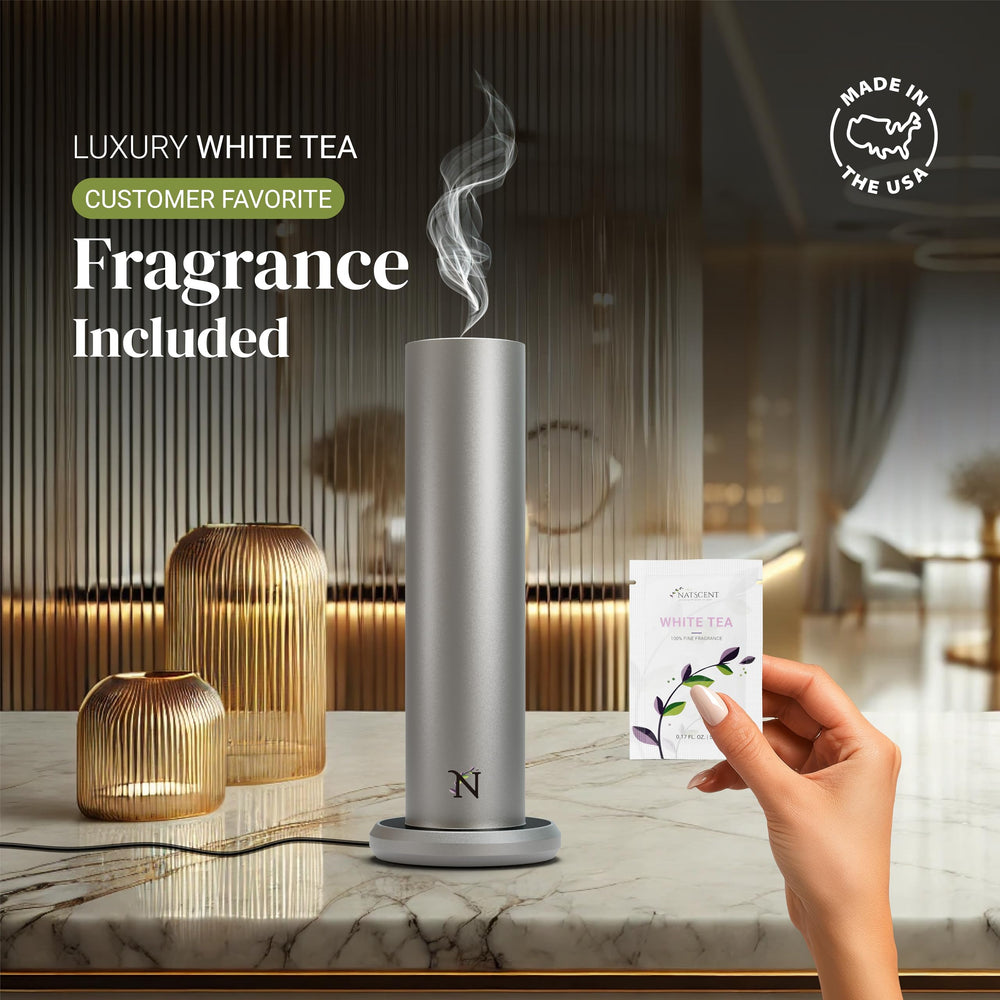 Natscent Dynamo nano atomization delivers a light, pure aroma without overpowering residues.