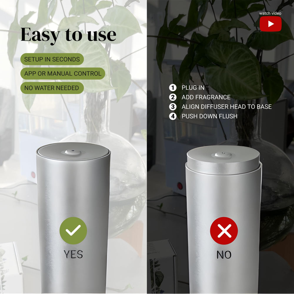 Natscent Dynamo white tea sample bottle for quick fragrance testing.