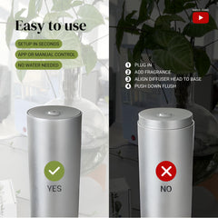 Natscent Dynamo white tea sample bottle for quick fragrance testing.