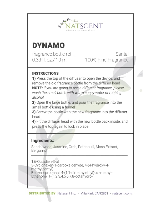 Natscent Santal diffuser oil USA-made reflects quality and craftsmanship.