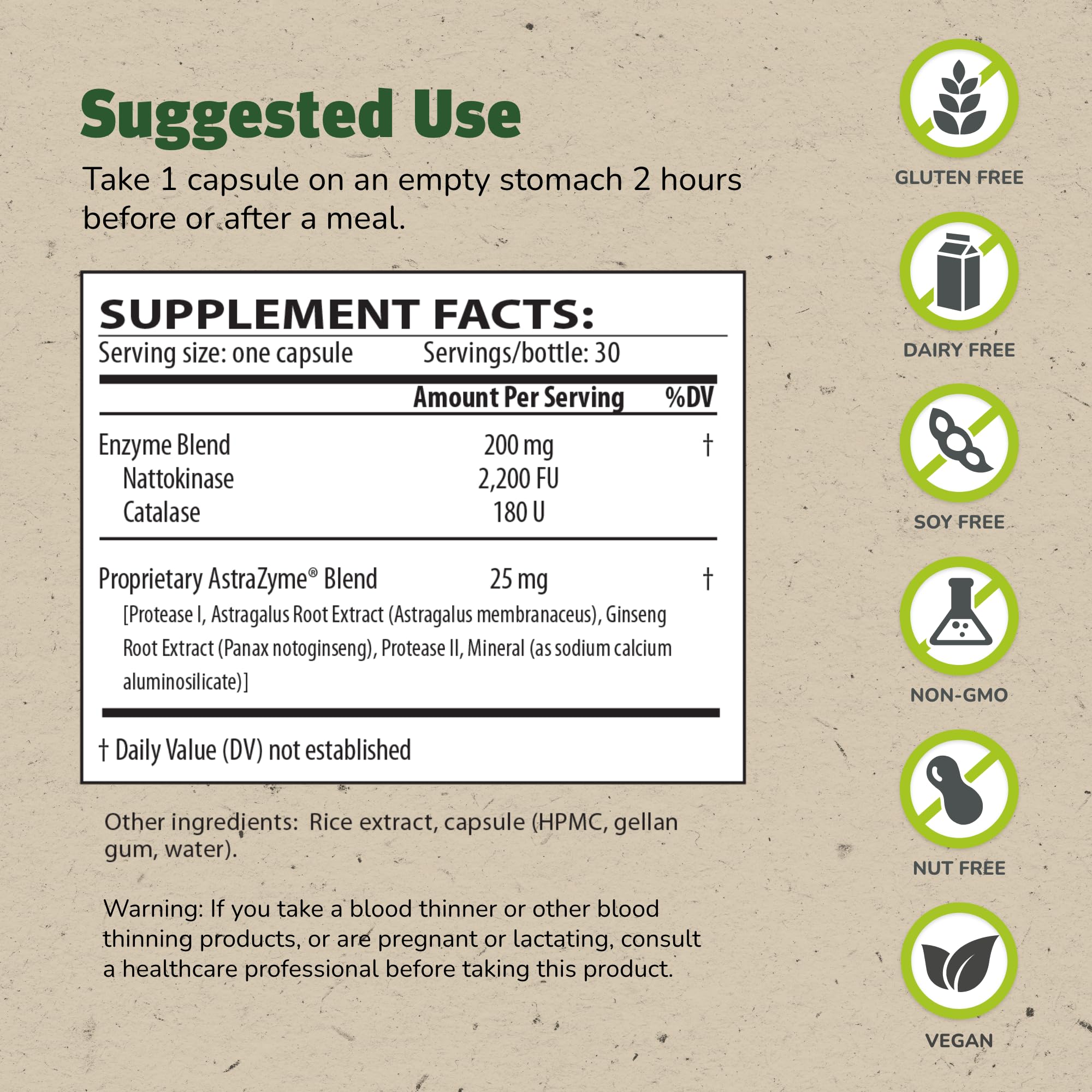 NattoStim nattokinase-catalase blend supports circulatory health