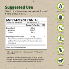 NattoStim nattokinase-catalase blend supports circulatory health