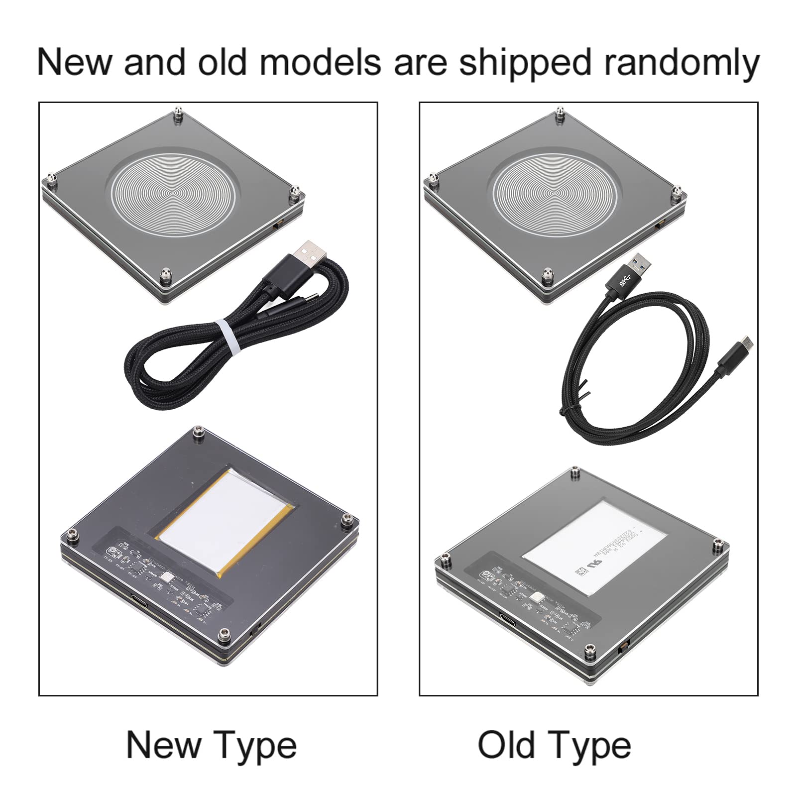 Natudeco Schumann Resonance Generator battery compartment for portable power