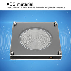 Natudeco Schumann Resonance Generator on desk setup, promoting calm focus and productivity