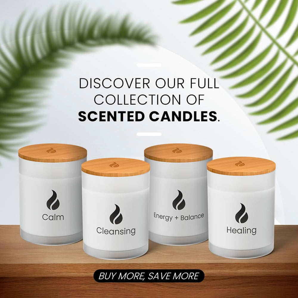 Natur IX 50-hour burn time highlights long-lasting enjoyment.
