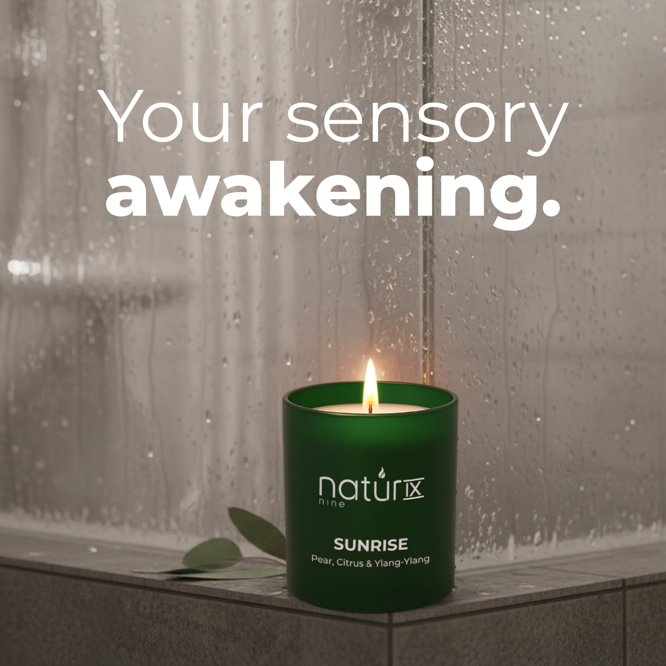 Natur IX Sunrise candle gift-pack display suggests a thoughtful present