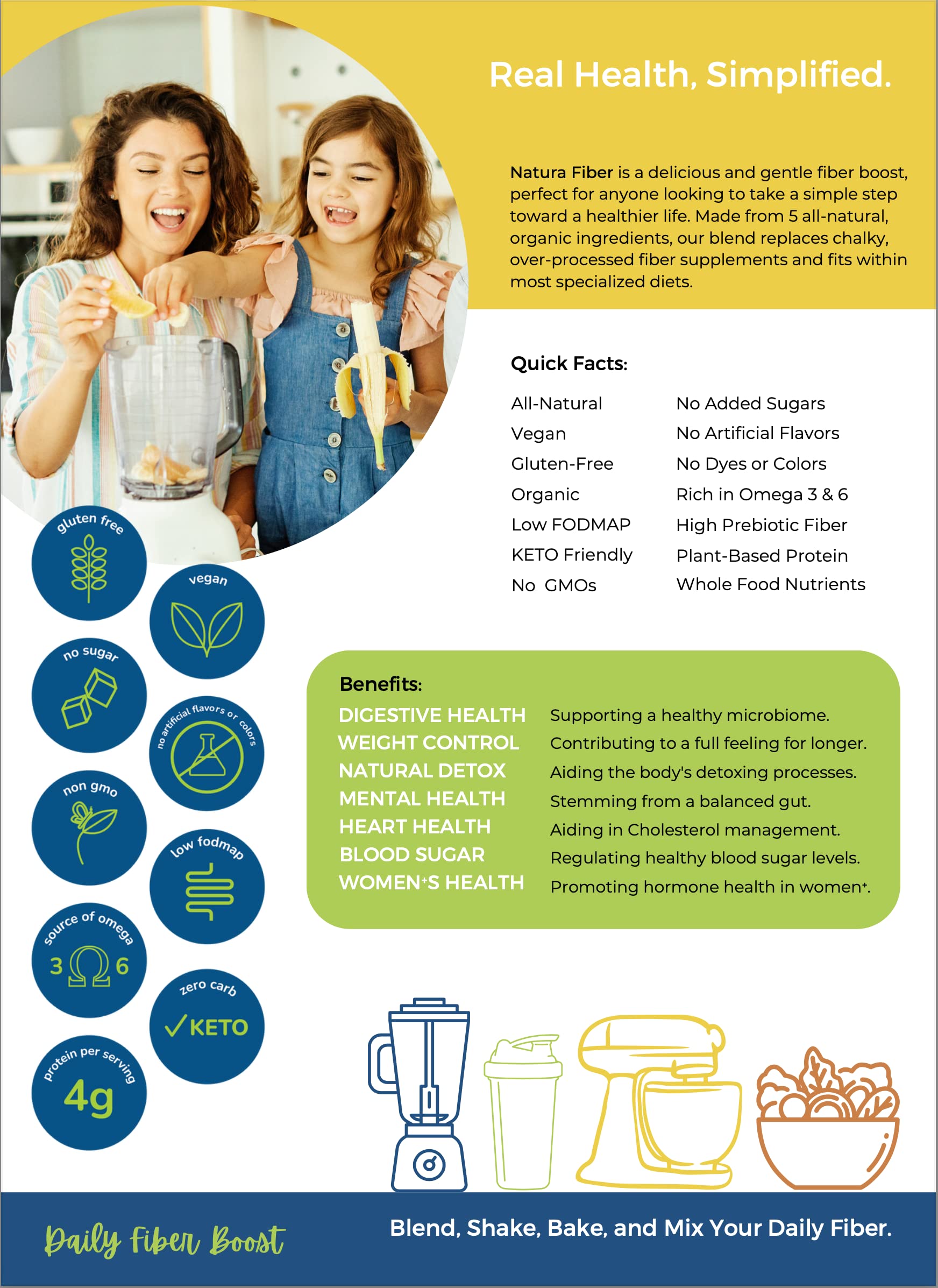 Natura Fiber psyllium husk ingredient close-up for soluble fiber content