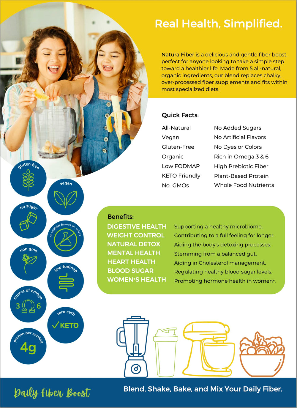 Natura Fiber psyllium husk ingredient close-up for soluble fiber content