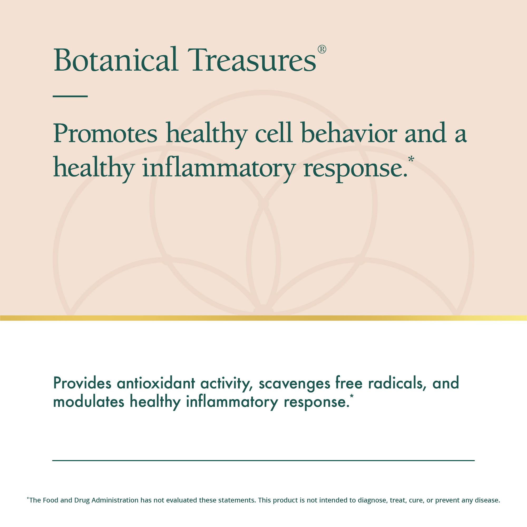Natura Health Botanical Treasures bottle on a clean surface