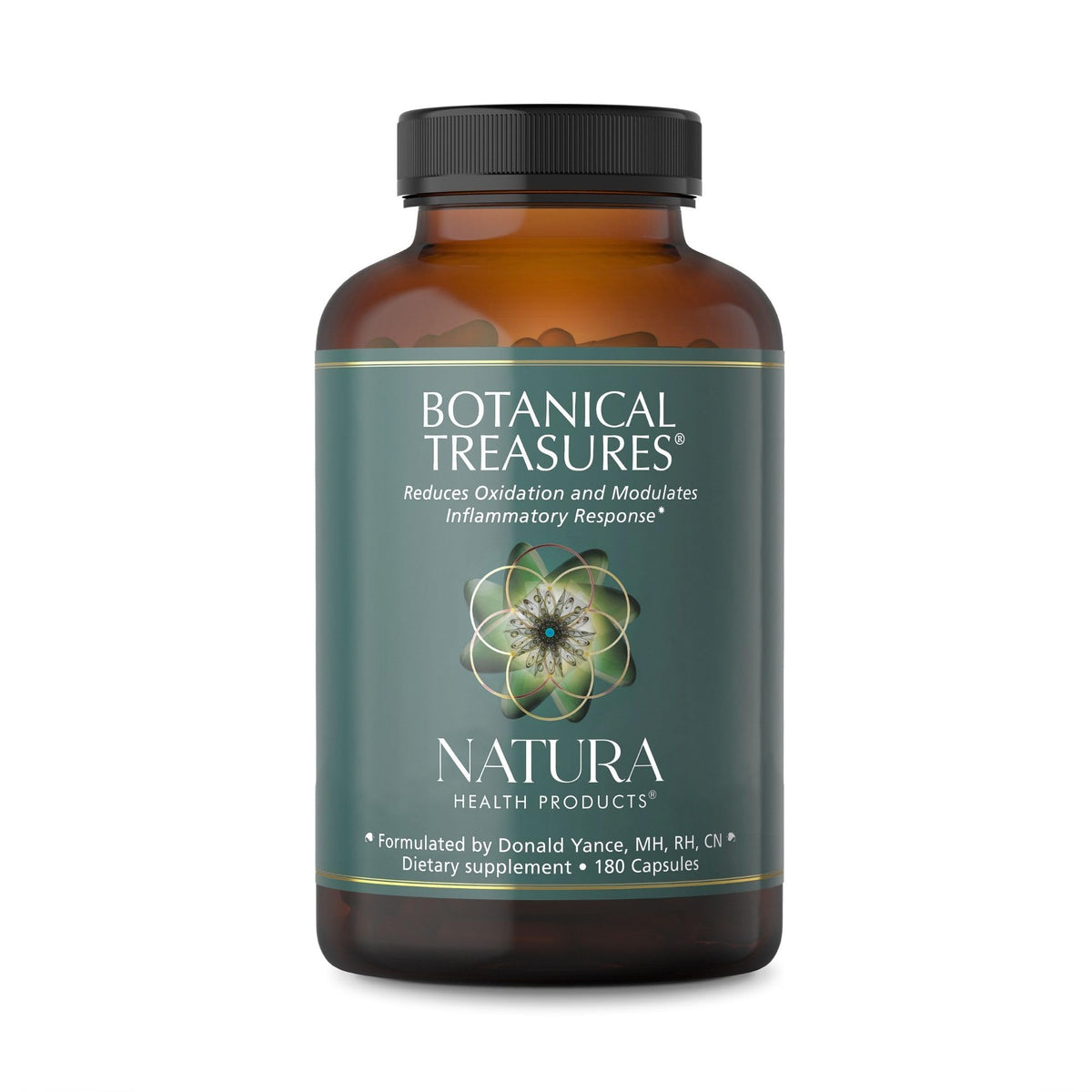 Natura Health Botanical Treasures capsules close-up showing glossy softgel texture