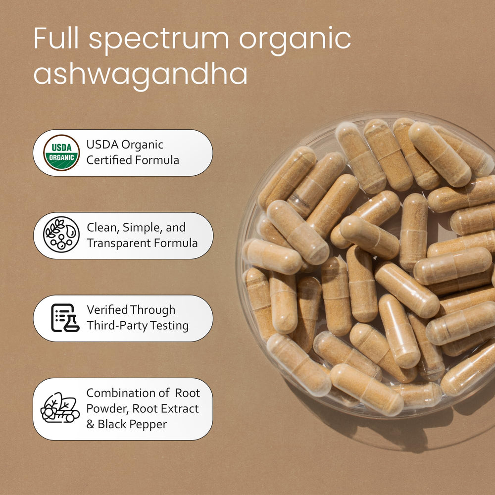 NaturaLife Labs Ashwagandha extract 2.5% withanolides emphasizes potency