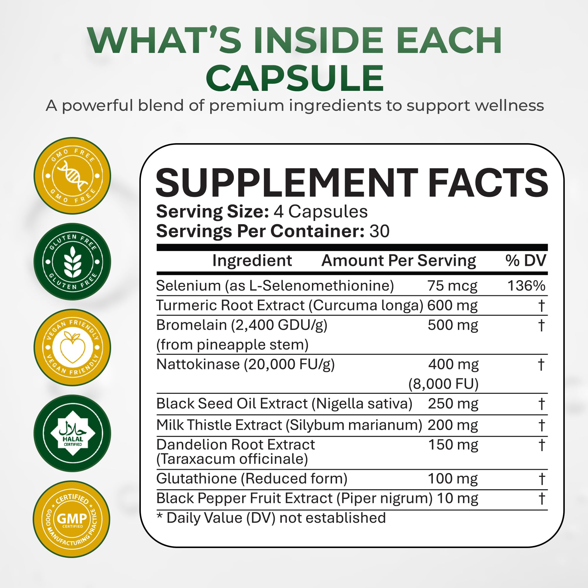 Naturaceutica's Spike Detox glass of water beside capsules for daily use.