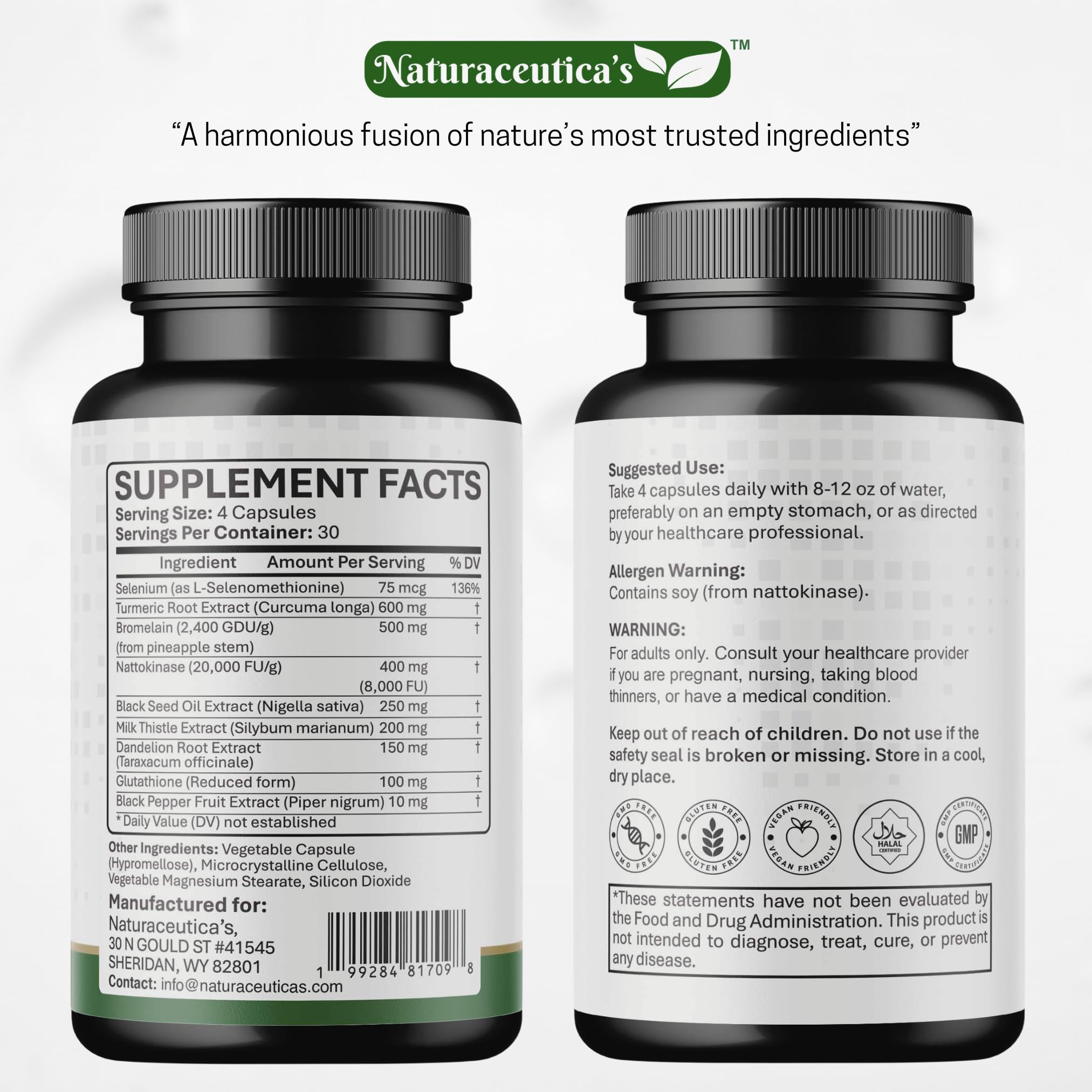 Naturaceutica's Spike Detox routine setup for daily use.