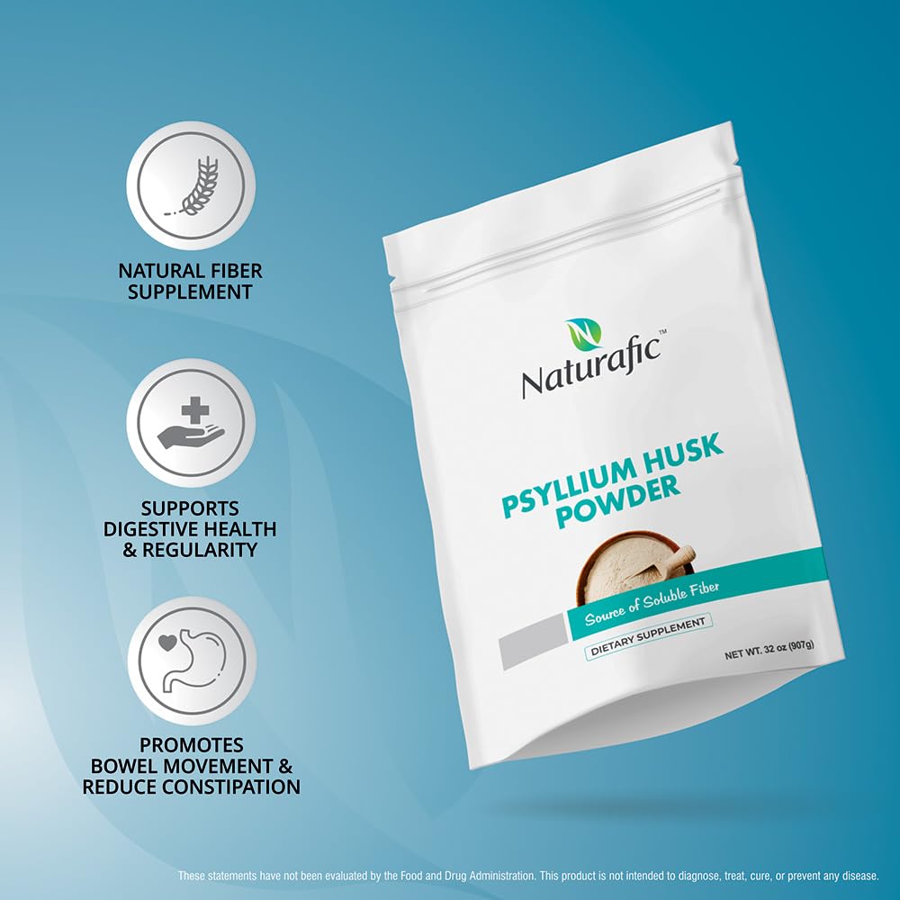 Naturafic Psyllium Husk Powder added to gluten-free baking dough for moisture
