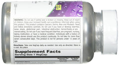 Natural Balance Ultra Colon Clenz capsules close-up showing vegetarian formula