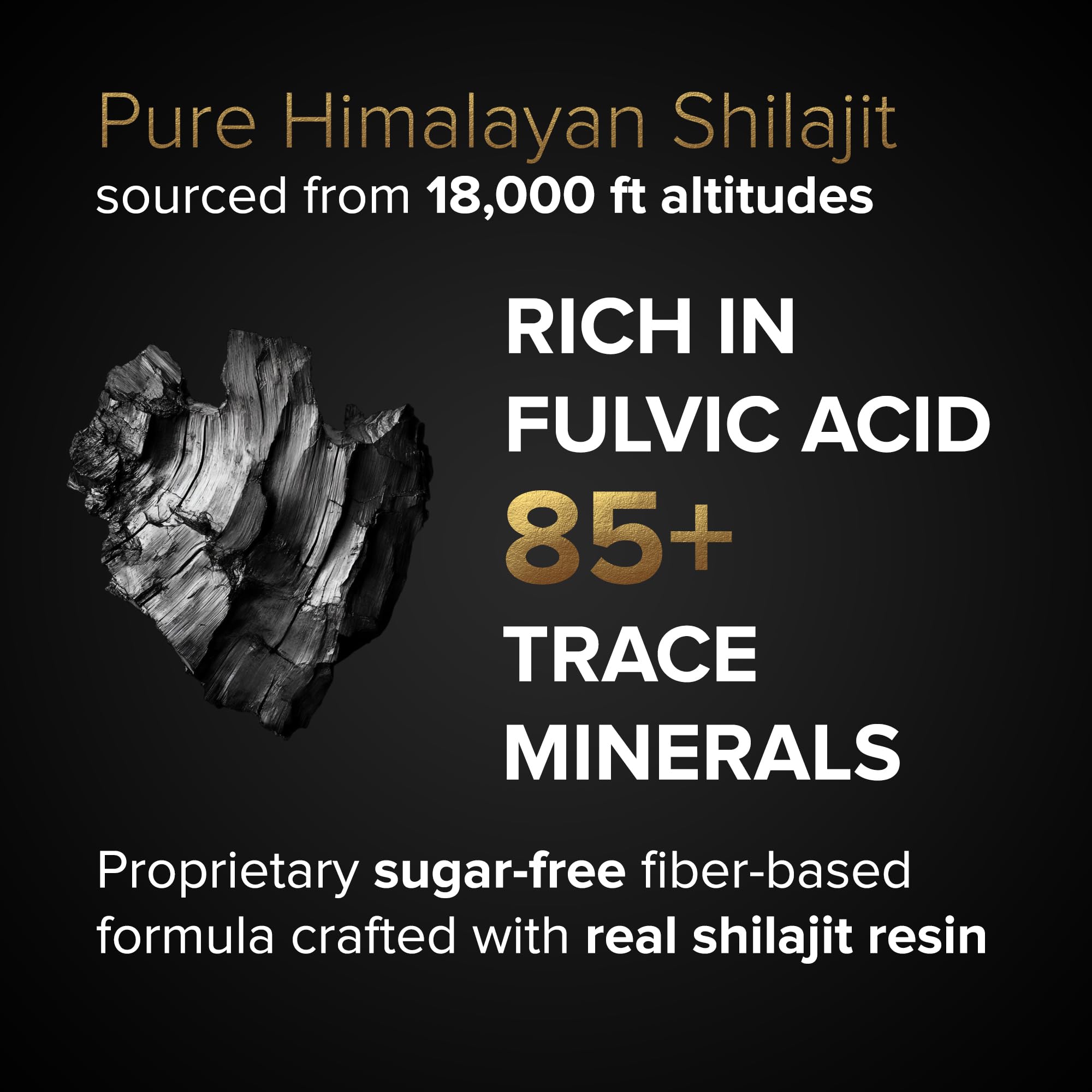 Natural BioScience Shilajit Gummies packaging highlights Himalayan purity.