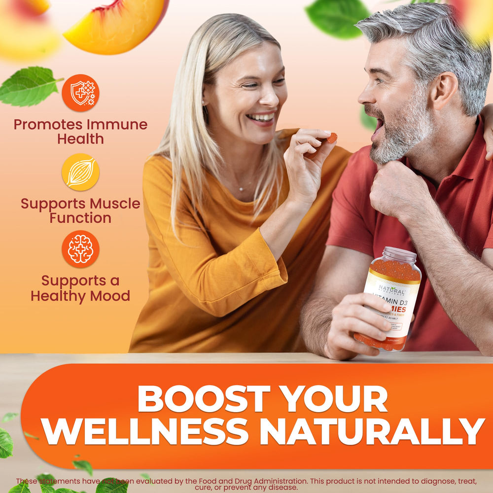 Natural BioScience Vitamin D3 K2 gummy nutrition panel supports informed choice