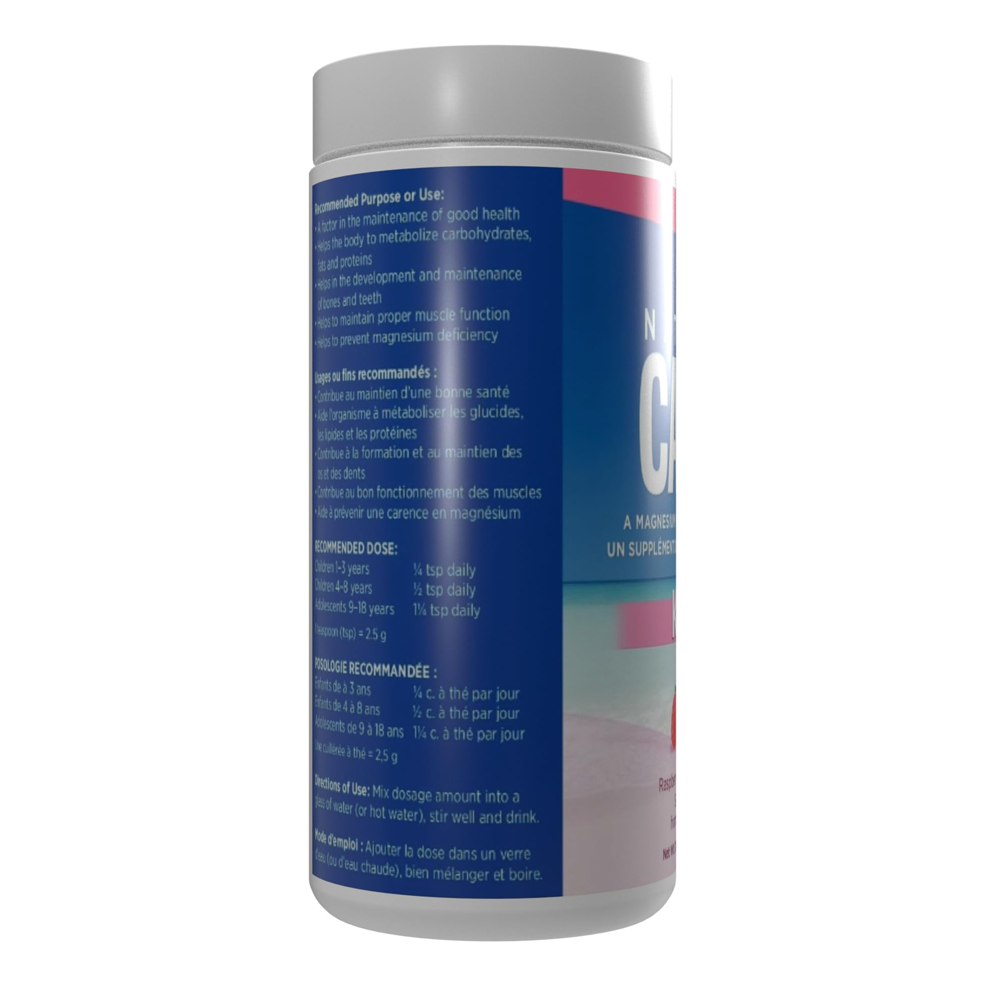 Natural Calm Magnesium Citrate Powder mixed in drinks offers kid-friendly daily ritual.