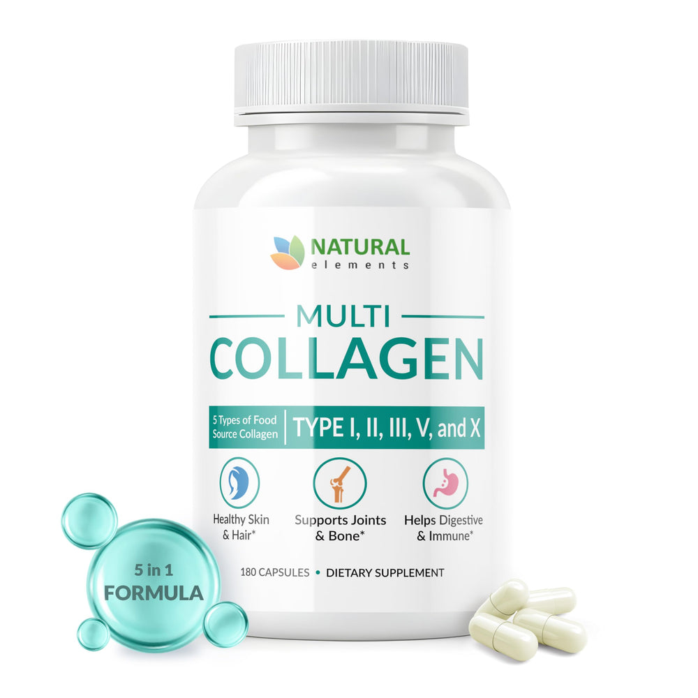 Natural Elements bottle with water shows easy daily intake after a workout.