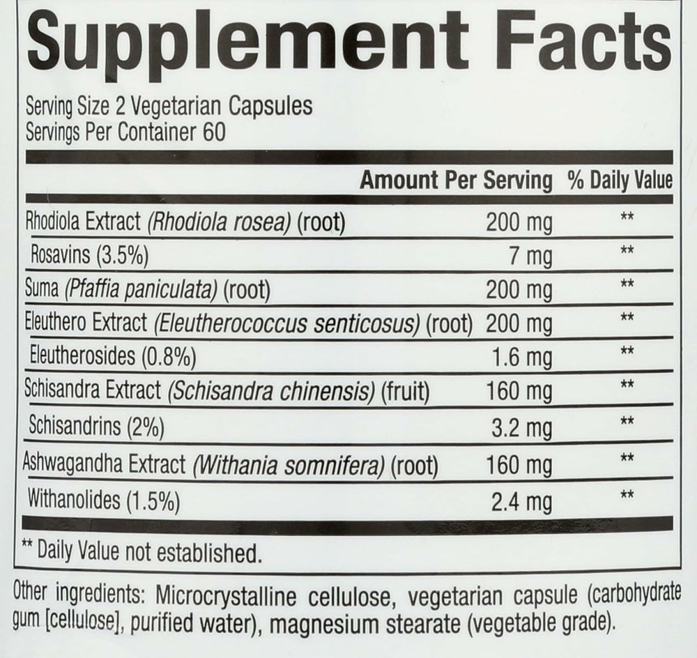Close-up of AdrenaSense capsules for daily adrenal support.
