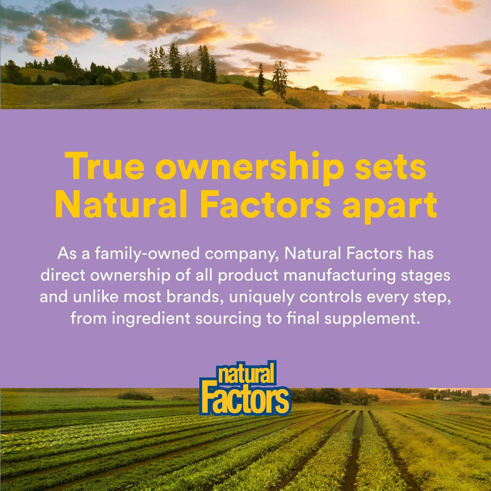 Relaxed user benefiting from Natural Factors AdrenaSense stress support.