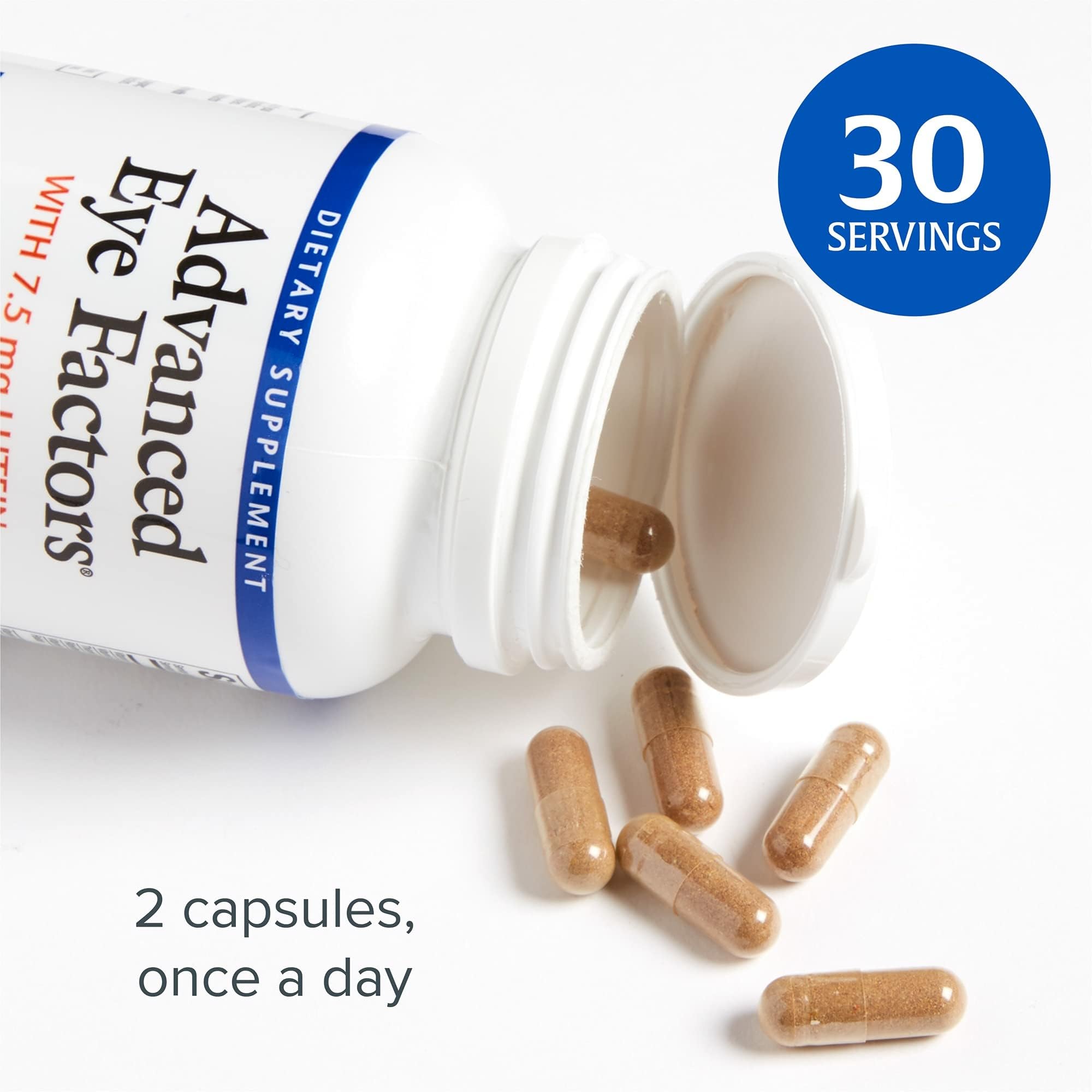 Natural Factors Advanced Eye Factors grape seed extract underscores antioxidant blend.