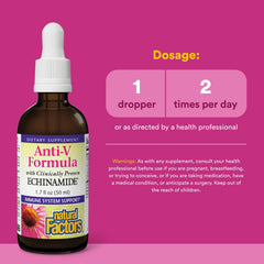 Ingrédients clés: échinacée, astragale, reishi et lomatium pour l'équilibre immunitaire.