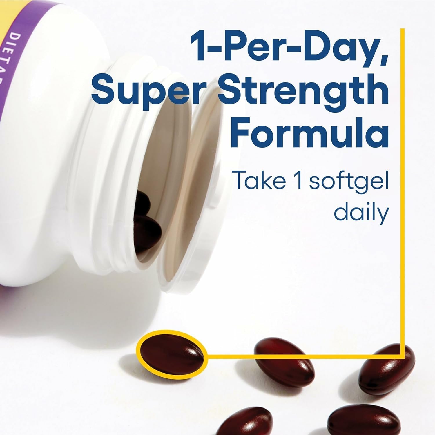 CoQ10 oil blend with rice bran in Natural Factors formula for better absorption