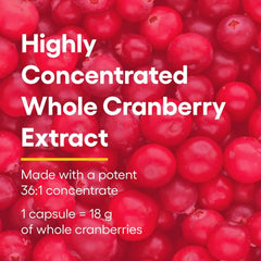 Natural Factors CranRich packaging front with sugar-free, gluten-free promise.