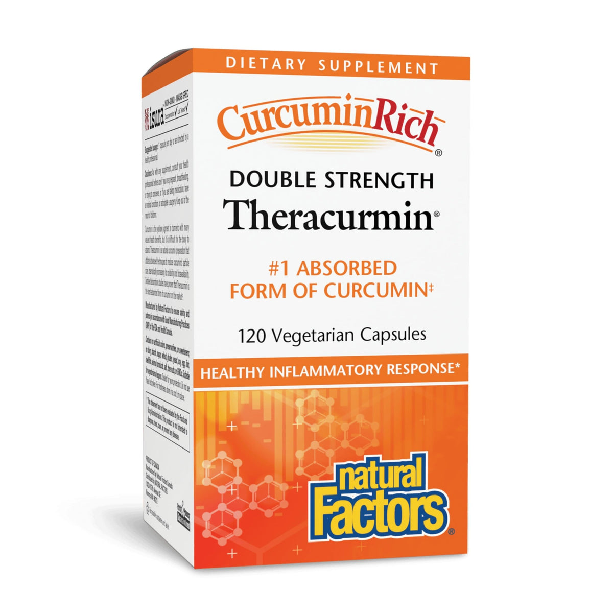Natural Factors CurcuminRich cápsulas: apoyo antioxidante para articulaciones y músculos.