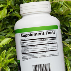 Close-up of Natural Factors DGL chewable tablets supporting stomach comfort