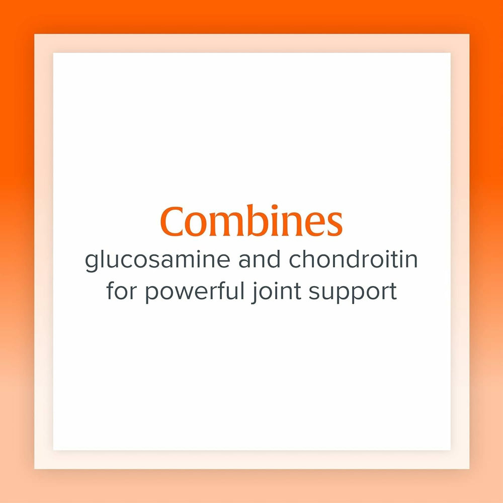 Natural Factors Glucosamine Chondroitin serving size image for daily intake.