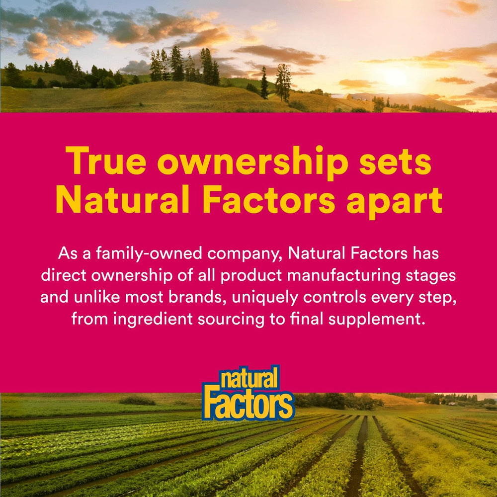 Natural Factors GrapeSeedRich pill scene conveys everyday wellness support.