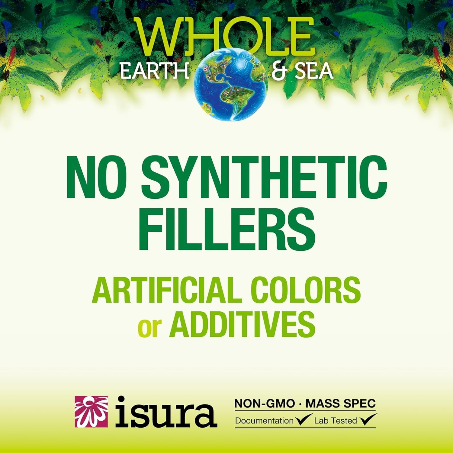 ISURA certification badge on Natural Factors packaging