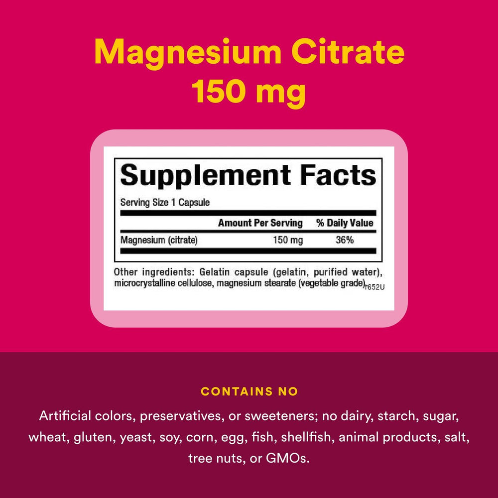 Natural Factors Magnesium Citrate bottle on shelf, built for long-term daily wellness.